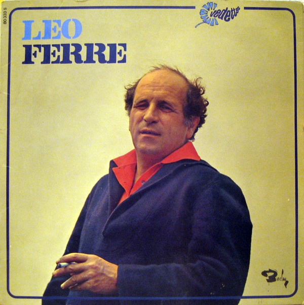 Léo Ferré - Barclay 80 333, série Vedettes
